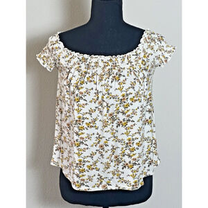 American Eagle Women’s Cottage Core Top Y2K Floral Top Size (XS)‎